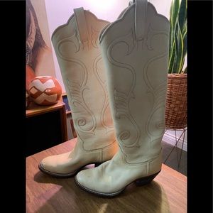 Vintage Cowboy Boots - to the knee